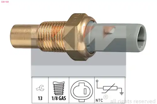 Датчик температуры автомобильный KW 530 184