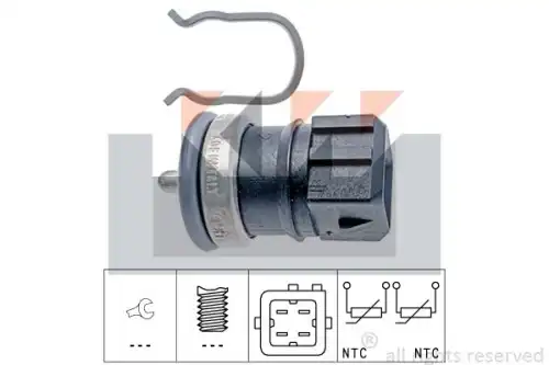 Датчик температуры автомобильный KW 530 251
