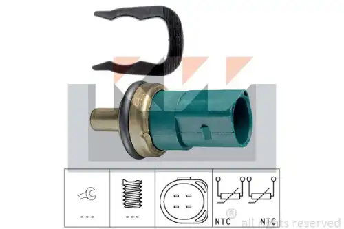 Датчик температуры автомобильный KW 530 258