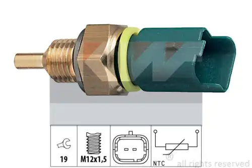 Датчик температуры автомобильный KW 530 276