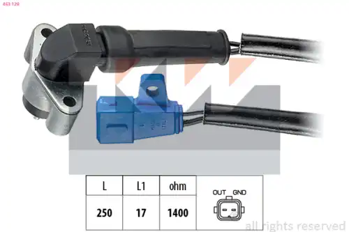 ДАТЧИК ПОЛОЖЕНИЯ КОЛЕНВАЛА KW ZI453129