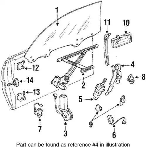 LOCK 6931014300 TOYOTA / LEXUS