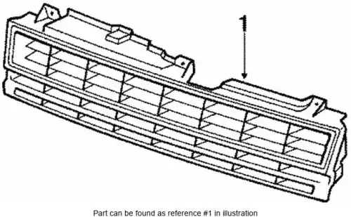 Решетка радиатора TOYOTA / LEXUS 5311116150