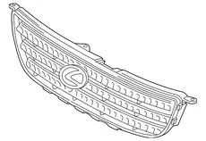 GRILLE SUB-ASSY, 5310153150 TOYOTA / LEXUS