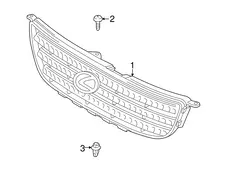 GRILLE SUB-ASSY, 5310153150 TOYOTA / LEXUS