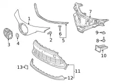 Решетка радиатора TOYOTA / LEXUS 5311110490