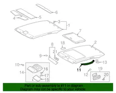 Ручка двери TOYOTA / LEXUS 7461030230B0