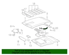 GRIP ASSY, ASSIST, 7463048010A0 TOYOTA / LEXUS
