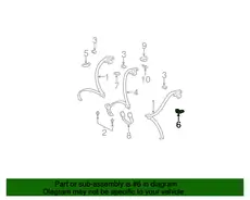 GUIDE ASSY, RR SEAT 7334033010A0 TOYOTA / LEXUS