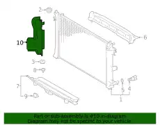 Крышка радиатора TOYOTA / LEXUS 1659524020