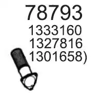 Гофра глушителя HOBI 78793 L= d=