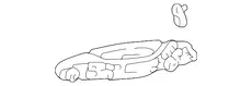 Ручка двери TOYOTA / LEXUS 6922048030A0