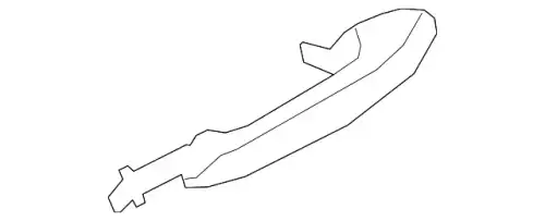 HANDLE ASSY, FR DOOR 69220WAA39 TOYOTA / LEXUS
