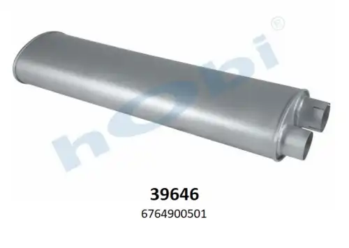 резонатор глушителя MB 39646 HOBI