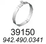 Хомут глушителя HOBI 39150
