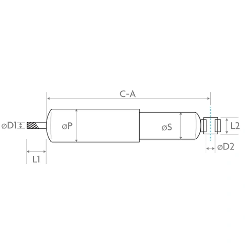 Амортизатор кабины SABO 895271R