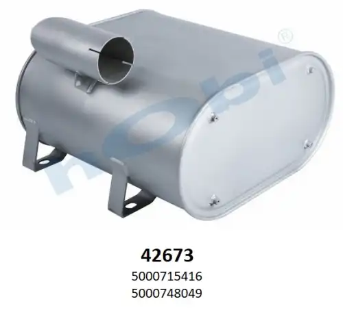 резонатор глушителя RVI 42673 HOBI