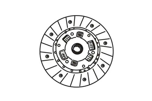Диск сцепления WXQP 160675