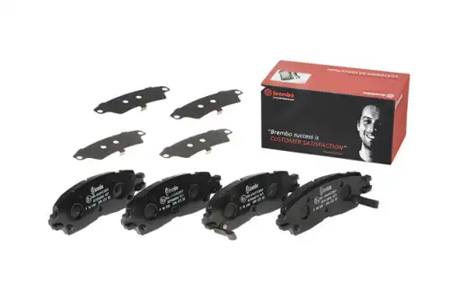 Тормозные колодки дисковые задняя ось BREMBO P 10 010