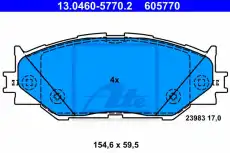 Тормозные колодки дисковые ATE 13.0460-5770.2