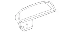 PANEL SUB-ASSY, 5540435120 TOYOTA / LEXUS