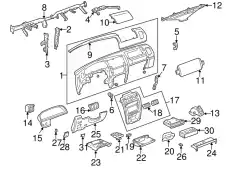 PANEL SUB-ASSY, 5540435120 TOYOTA / LEXUS