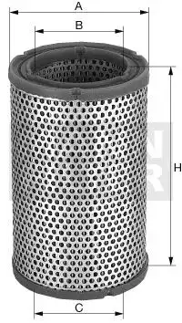 Фильтр воздушный MANN-FILTER C 18202