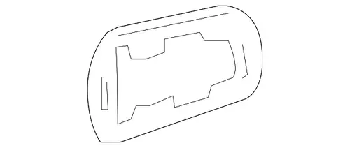 PAD, FR DOOR OUTSIDE 6924253021 TOYOTA / LEXUS