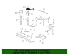 Top Strut Mounting \FORD / LINCOLN 6L1Z-18A099-BB