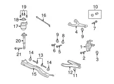 Top Strut Mounting \FORD / LINCOLN 6L1Z-18A099-DA