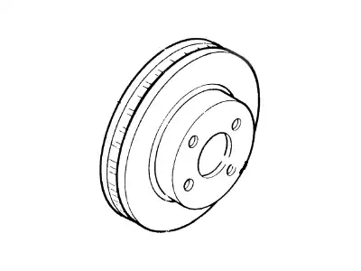 Тормозной диск MERCURY F13Z1125A