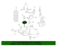 Spring Mounting \FORD / LINCOLN / MERCURY C9AZ-5415-B