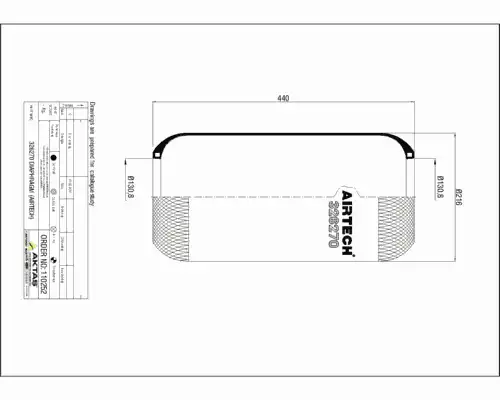 Пневмоподушка AIRTECH 326270