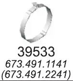 Хомут глушителя HOBI 39533