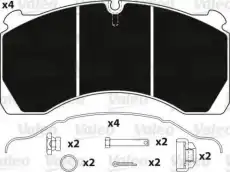 Тормозные колодки дисковые VALEO 882222
