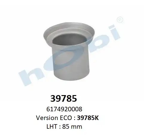 стакан гофры глушителя MB 39785 HOBI
