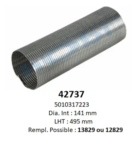 сетка глушителя RVI 42737 HOBI