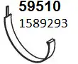 Хомут глушителя HOBI 59510