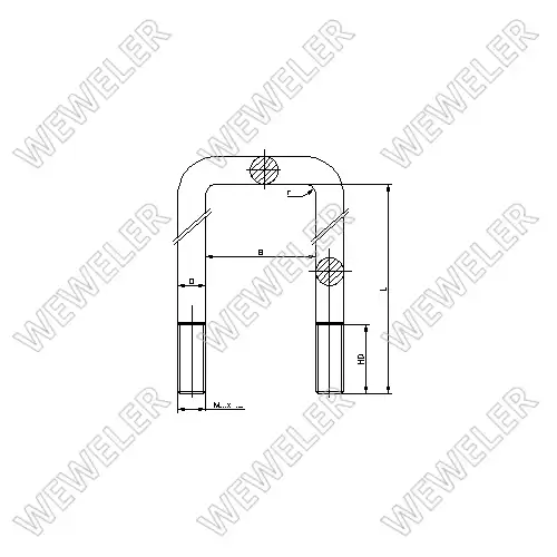 стремянка IVECO B011M14A008 WEWELER
