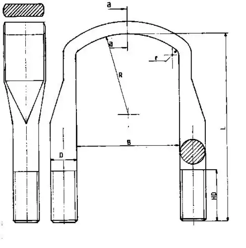 Стремянка рессоры WEWELER B061M24B028