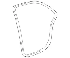 Уплотнитель двери TOYOTA / LEXUS 6233250031B1
