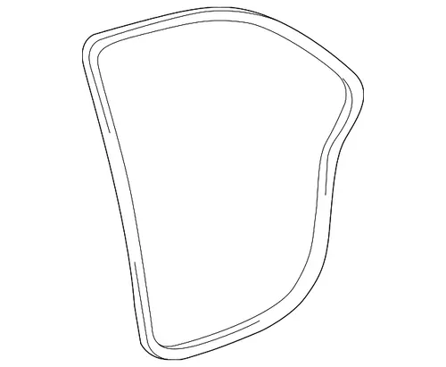 Уплотнитель двери TOYOTA / LEXUS 6233250031B1