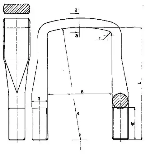 Стремянка рессоры WEWELER B010M30B001