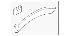 87742P2000 МОЛДИНГ КРЫЛА KIA