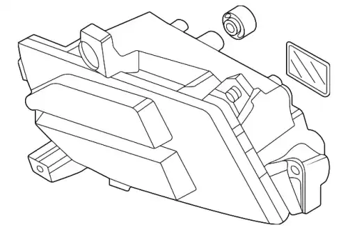 Фара противотуманная KIA 92201P2000