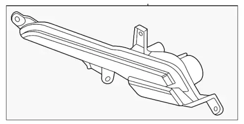 противотуманный фонарь 92406P2000 KIA