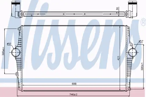 Интеркулер NISSENS 969002