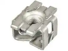 NUT,F/FDR(PUSH IN,M6X1,FITS HOLE SIZE 11X15,1050 STL) 11610544 BUICK