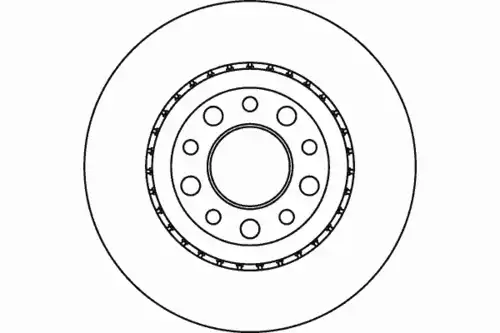 Тормозной диск TEXTAR 92145303