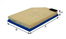 Фильтр воздушный GOODWILL AG 708